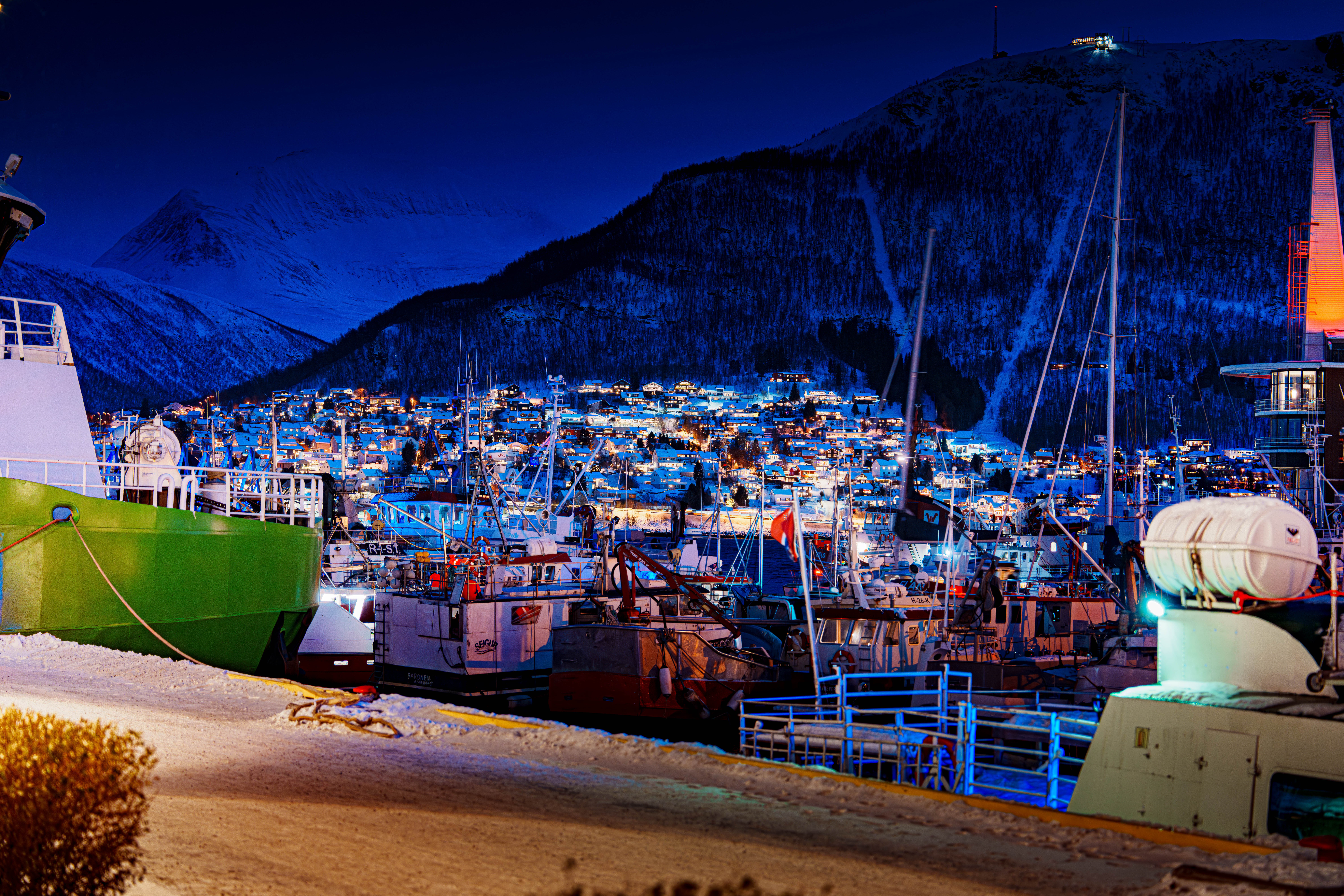 Cityscape of Tromsø, Norway
